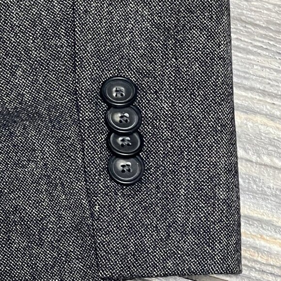 Kenneth Cole Awareness Slim Fit Sport Coat 44R Blazer Suit Jacket Dark Brown - Picture 11 of 16